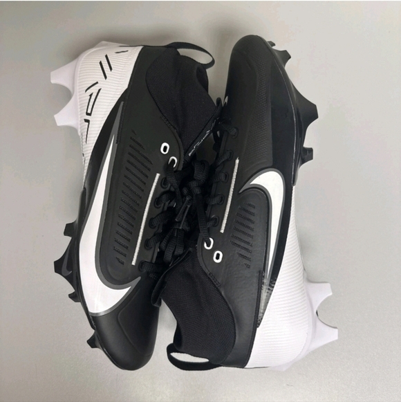 Size 16 Men\'s Nike Vapor Edge Pro 360 2 Football Cleats Black White DA5456-001 main image 4